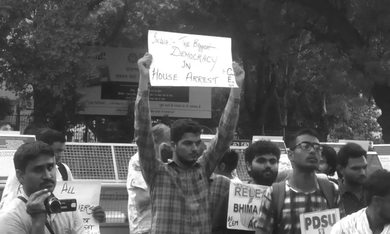 Bhima Koregaon: A Protest and a Press Conference Bhima Koregaon: A Protest and a Press Conference