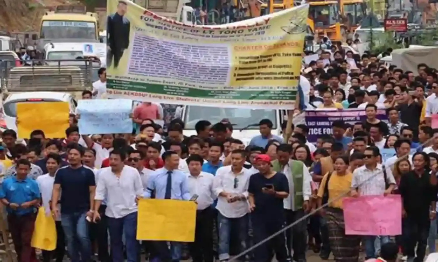 Mass Protests Force Arunachal CM to Hand Over Student Murder Case to CBI
