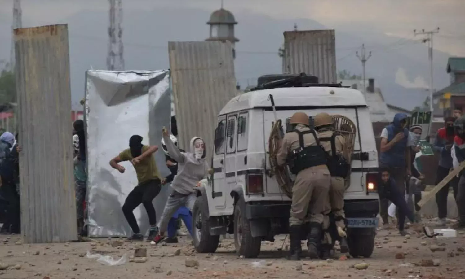 First Friday in Srinagar After Governors Rule