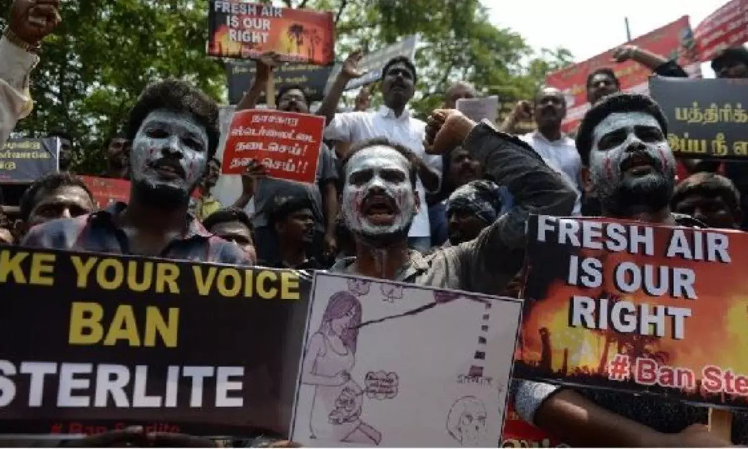 तमिलनाडु : प्रदूषण से मारिये, फिर गोलियों से