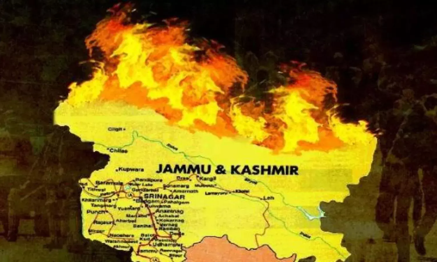 जम्मू कश्मीर के बिगड़ते हालात