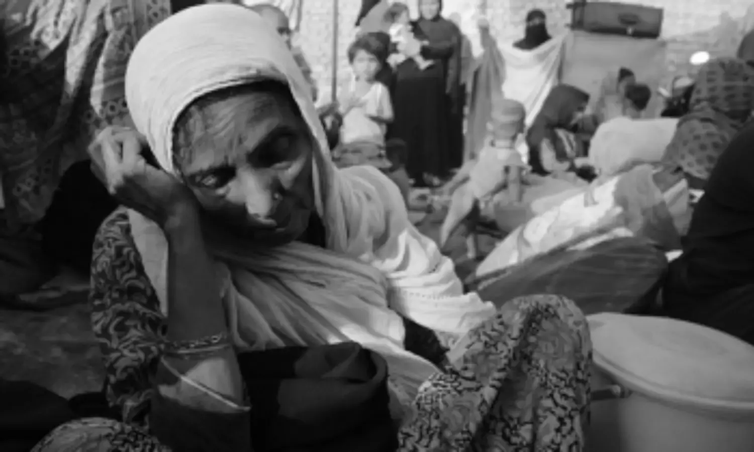 In Photos: Homeless Again As Massive Fire Burns Down Rohingya Camp In Delhi