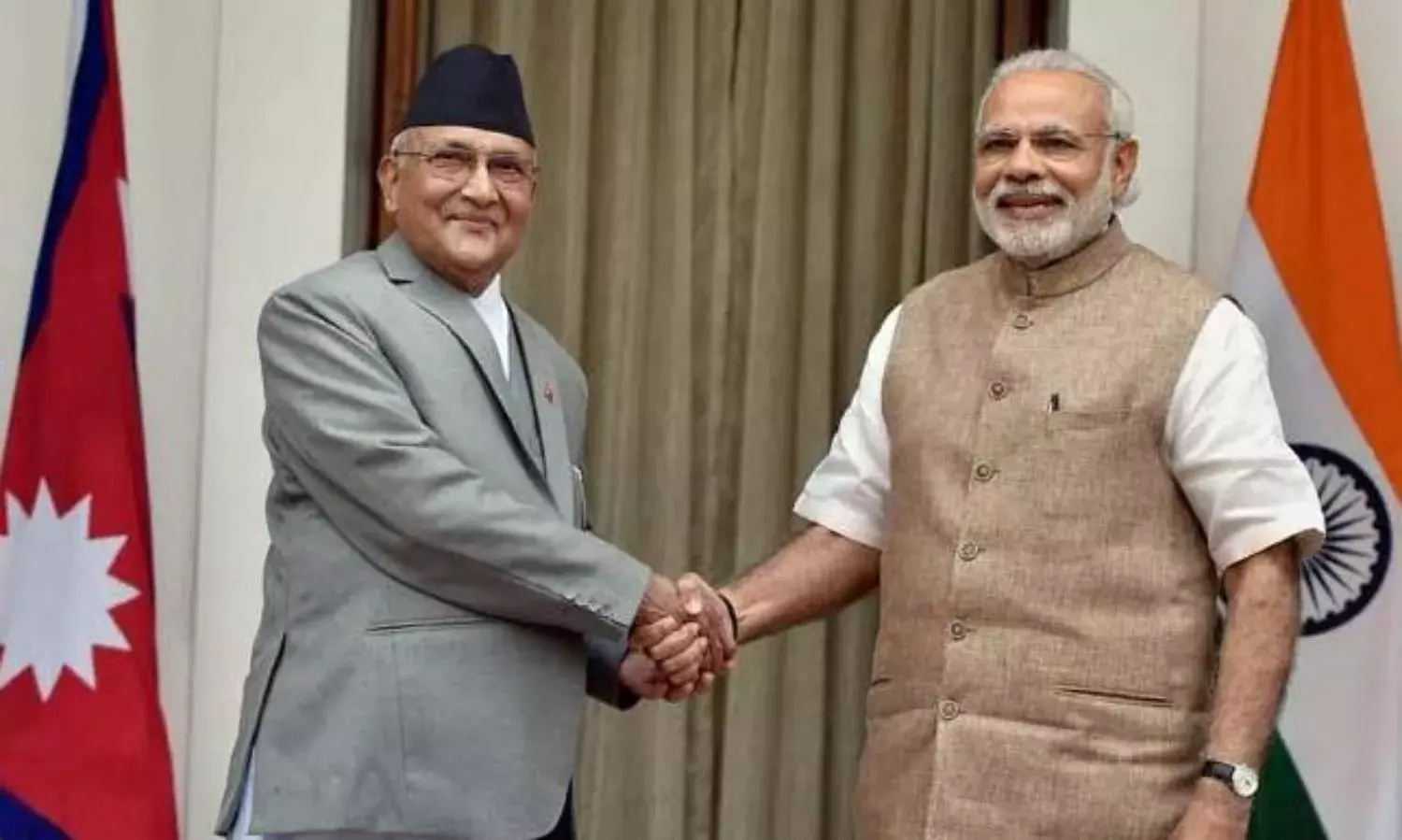 K.P. Oli Meets Modi: Stormy Weather Ahead