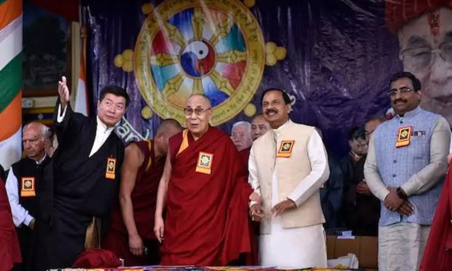 Despite Govt. Directive Union Minister, Congress, Arunachal CM Wife At Dalai Lamas Thank You India Despite Govt. Directive Union Minister, Congress, Arunachal CM Wife At Dalai Lamas Thank You India