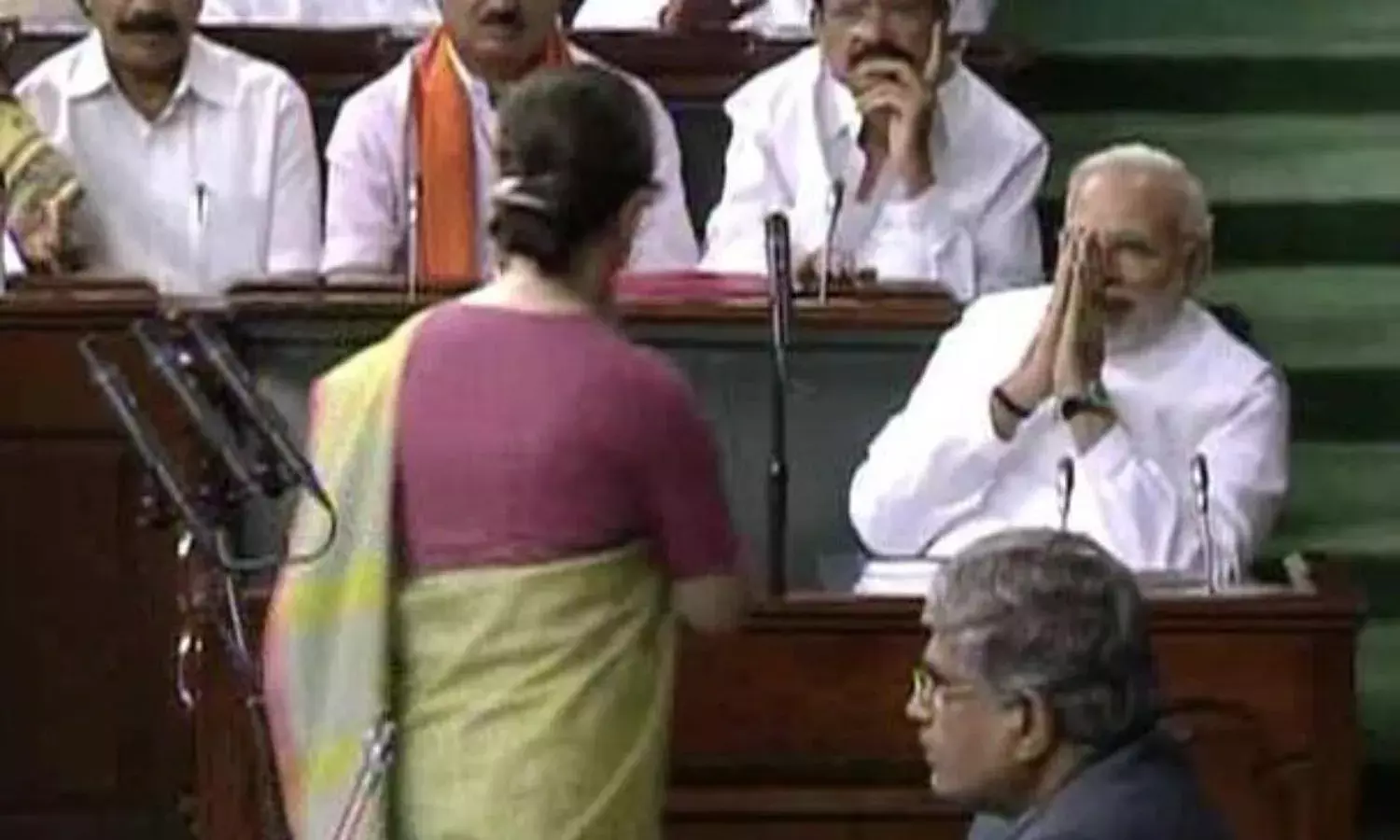 Day After PM Lost His Shirt in Parliament: Sharp Counter By Sonia Gandhi, RS Turns Into BJP Vs Congress Battleground Day After PM Lost His Shirt in Parliament: Sharp Counter By Sonia Gandhi, RS Turns Into BJP Vs Congress Battleground