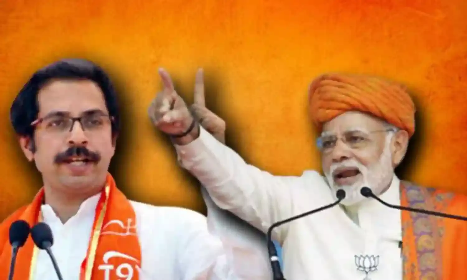 महाराष्ट्र में भाजपा से अलग चुनावी राह पर शिवसेना महाराष्ट्र में भाजपा से अलग चुनावी राह पर शिवसेना