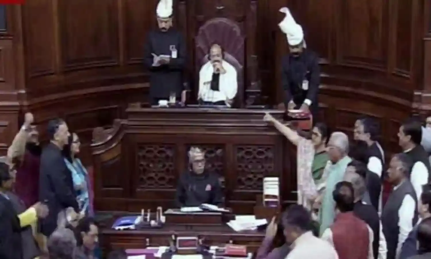 Opposition in Parliament: Sack Minister Hegde