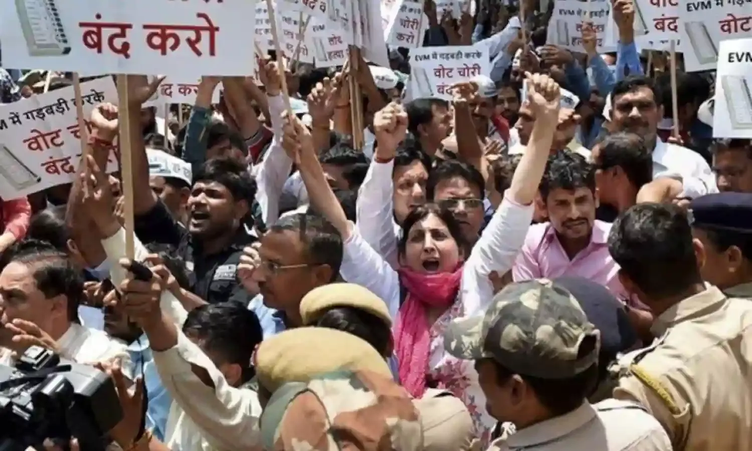 Loss of Trust in EVMs= Loss of Faith In Electoral Process=Loss of Faith in Democracy Loss of Trust in EVMs= Loss of Faith In Electoral Process=Loss of Faith in Democracy