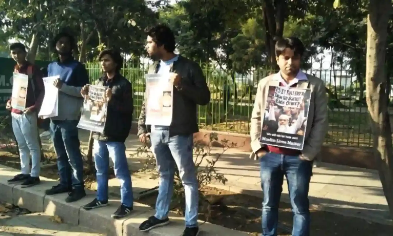 Muslim Lives Matter: Hundreds Come Out In Protest Of Recent Attacks Muslim Lives Matter: Hundreds Come Out In Protest Of Recent Attacks